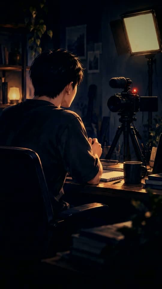「Joeman在新影片中宣布復出」的角色演繹示意畫面,非當事人